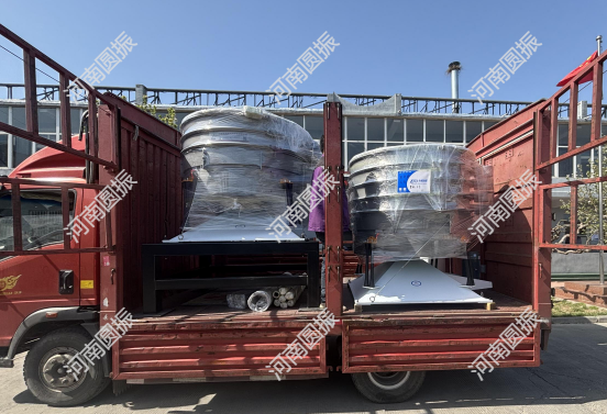 山東省2臺搖擺篩裝車，今日發(fā)貨